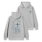 He Left The 99 To Resuce Me Classic Christian Hoodie