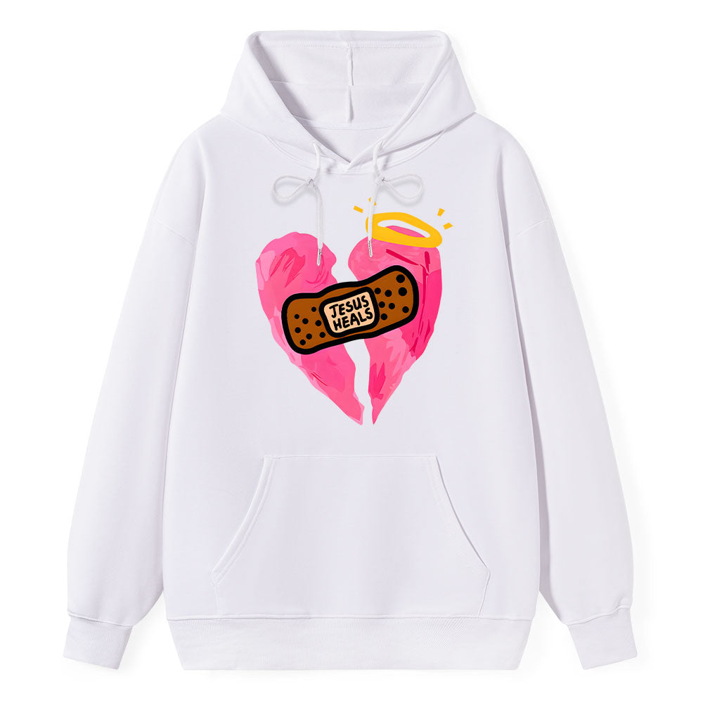 Jesus Heals Classic Christian Hoodie