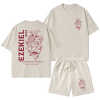 I Will Give You A New Heart And Put A New Christian Washed T-Shirt & Shorts