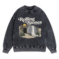 The Stone Was Rolled Away Christian Washed Sweatshirt