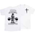 Jesus The Ultimate Deadlifter Chrsitian T-Shirt