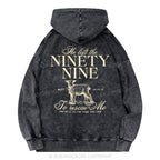 He Left The 99 To Rescues Me Christian Washed Hoodie