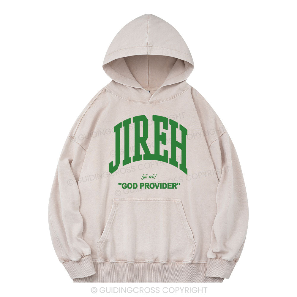 Jireh Christian Washed Hoodie