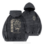 I Will Give You A New Heart And Put A New Spirit Christian Washed Hoodie