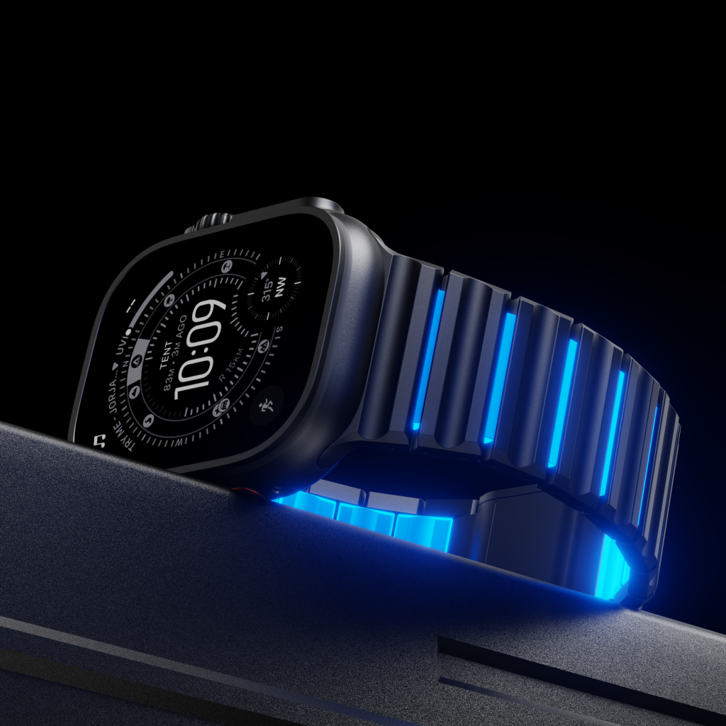 The GEMINI Wave Titanium Band