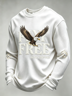 Men'S Fly Free Jackie Print Casual Sweatshirt