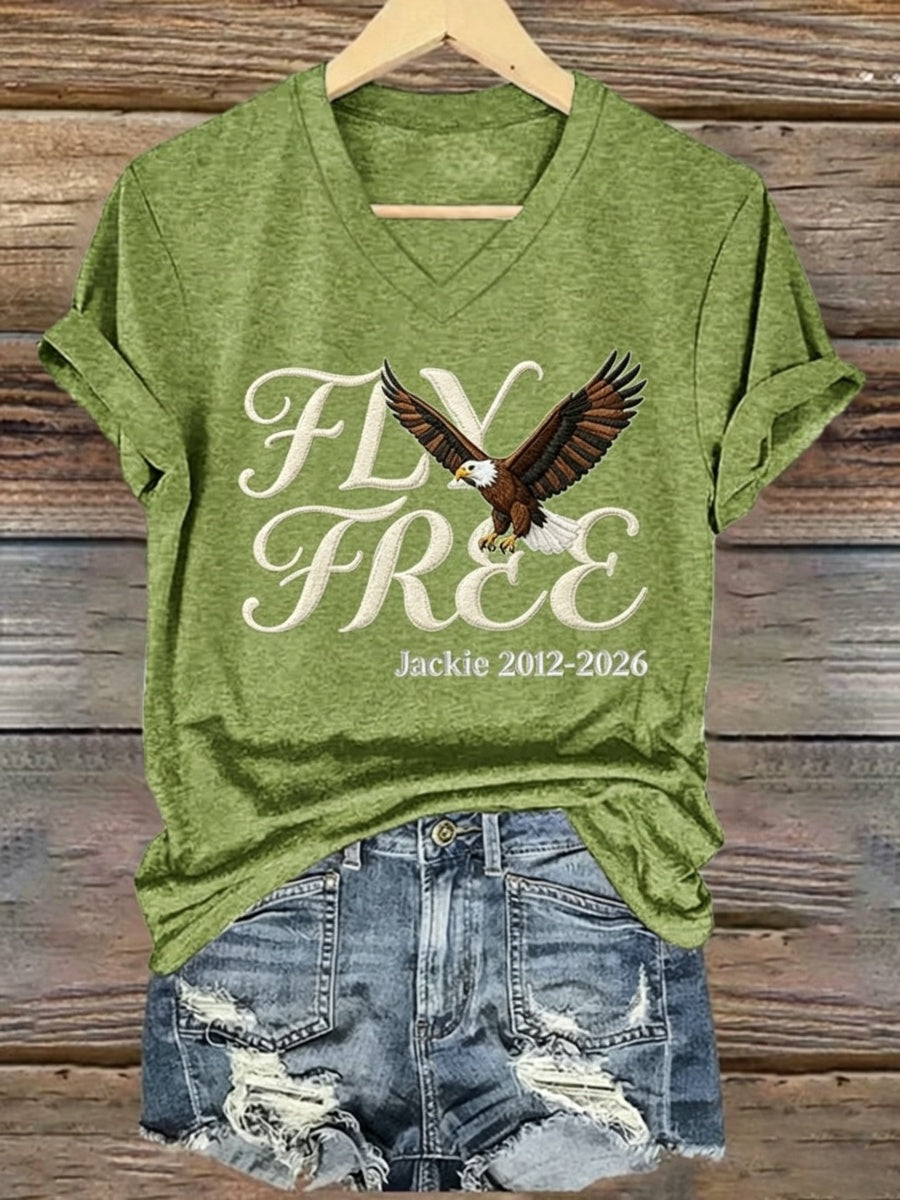 Women's Fly Free Jackie Casual T-Shirt