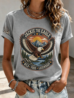 Women's Animal Print Casual Top