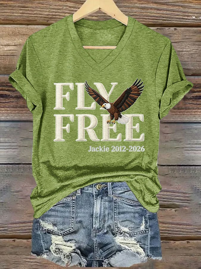 Women'S Eagle Print T-Shirt