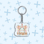 Membership YHWH Every Breathe Speaks His Name Christian Acrylic Keychain