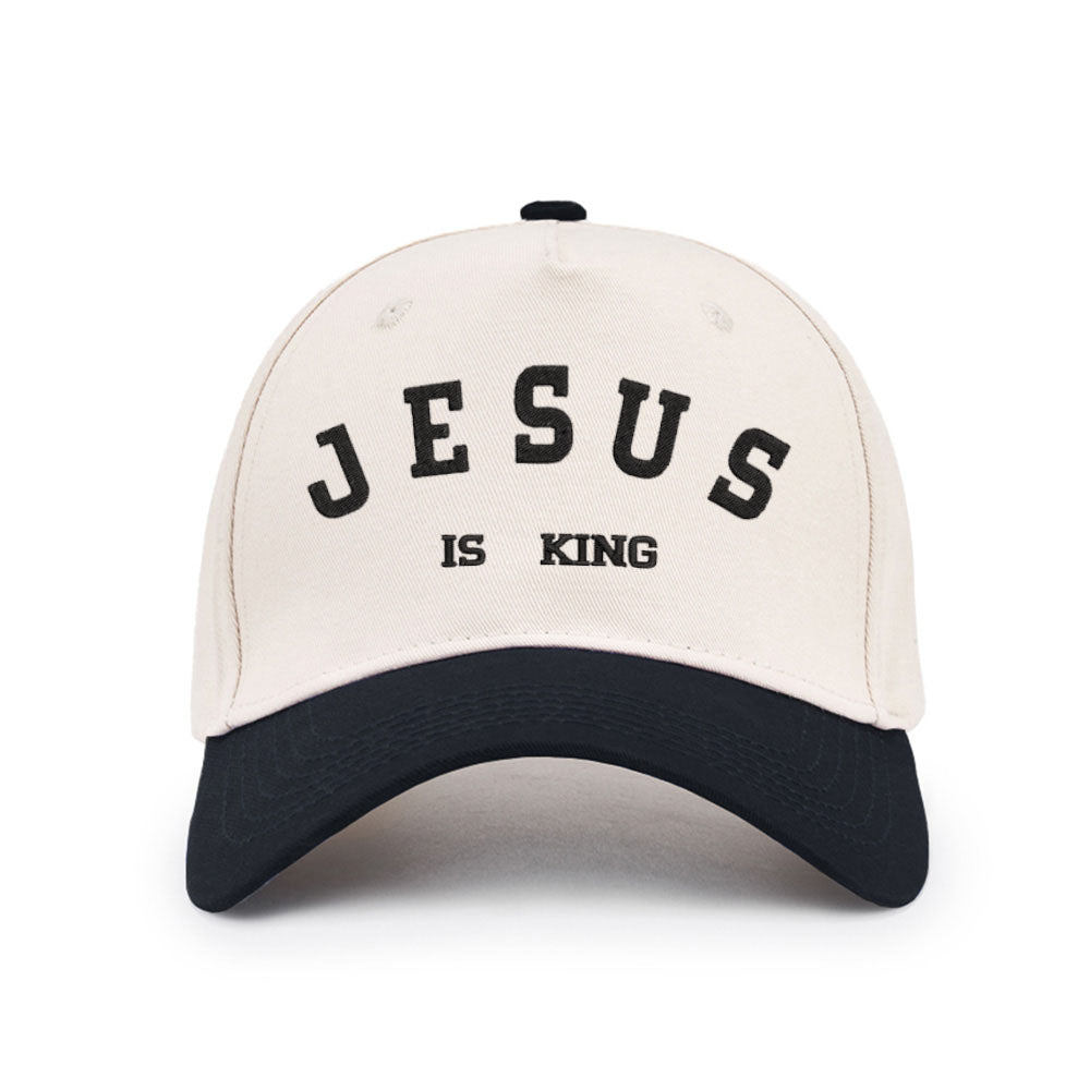 Jesus Is King Christian Trucker Hat