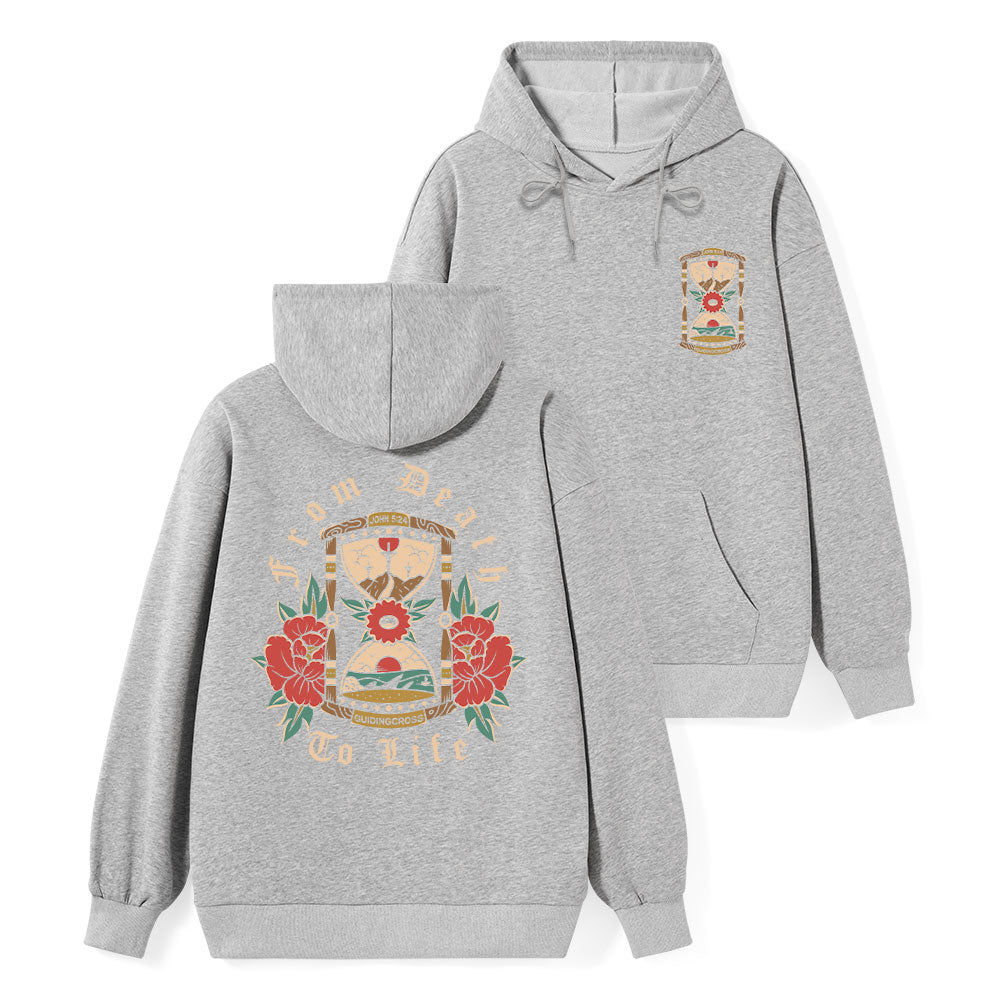 From Death To Life Classic Christian Hoodie