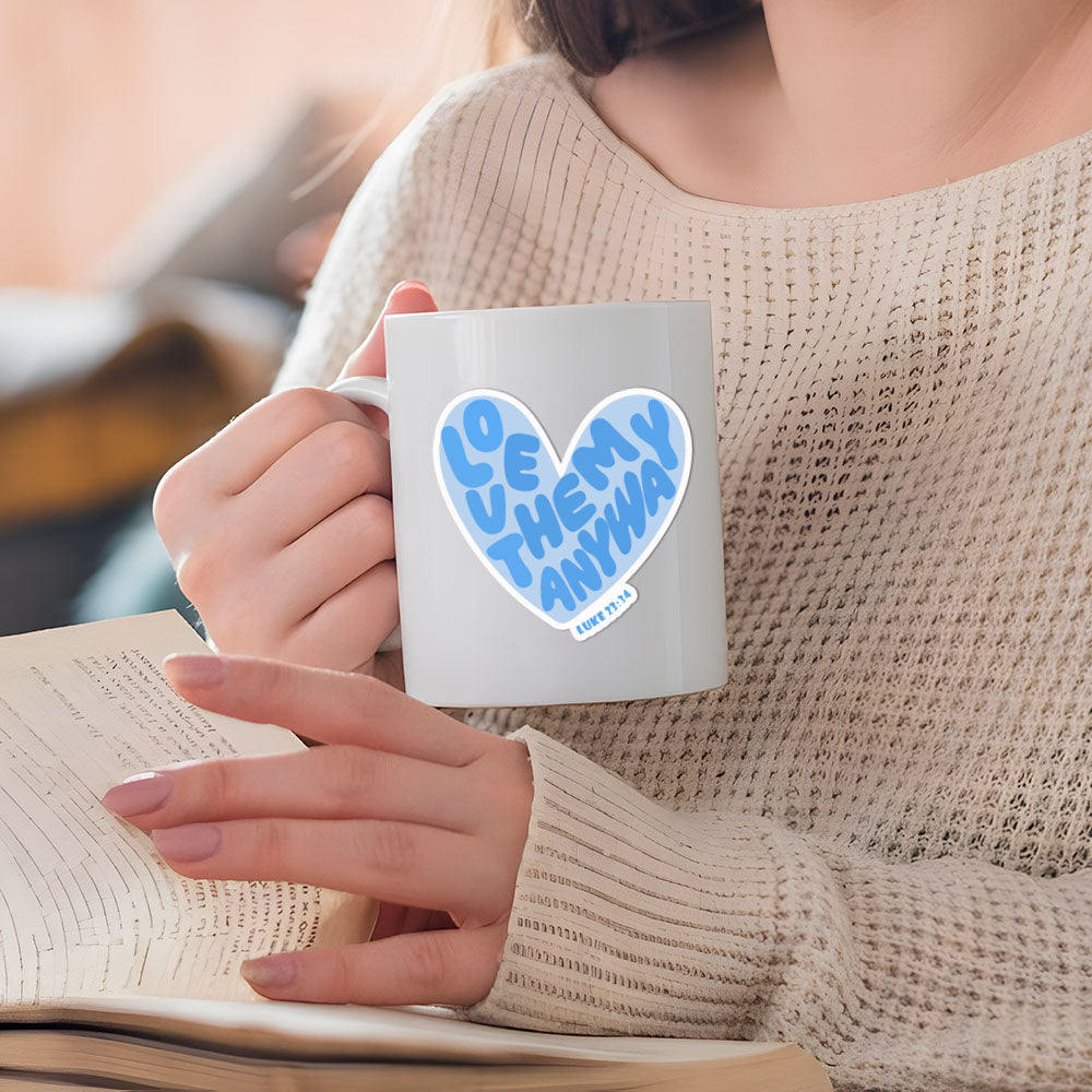 Love Them Christian Stickers
