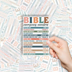 Bible Emergency Numbers Christian Stickers