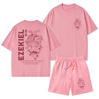 I Will Give You A New Heart And Put A New Christian Washed T-Shirt & Shorts