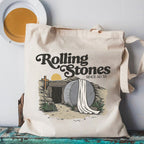 The Stone Was Rolled Away Christian Canvas Tote Bag