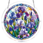 Iris Morning Light Light Suncatcher-Acrylic Window Art