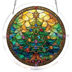Jeweled Christmas Tree Light Suncatcher-Acrylic Window Art