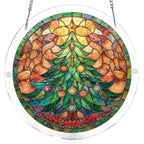 Christmas Glow Tree Light Suncatcher-Acrylic Window Art