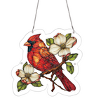 Magnolia Cardinal Light Suncatcher-Acrylic Window Art