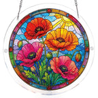 Sunlit Floral Garden Light Suncatcher-Acrylic Window Art