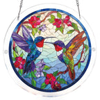 Hummingbird Bloomscape Light Suncatcher-Acrylic Window Art