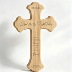 Personalized I Have Found The One Christian Wooden Cross Decoration