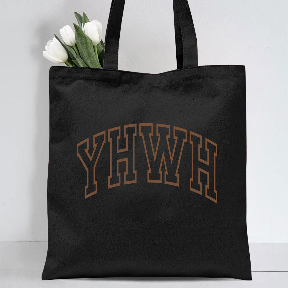 Yhwh Unisex Christian Canvas Tote Bag