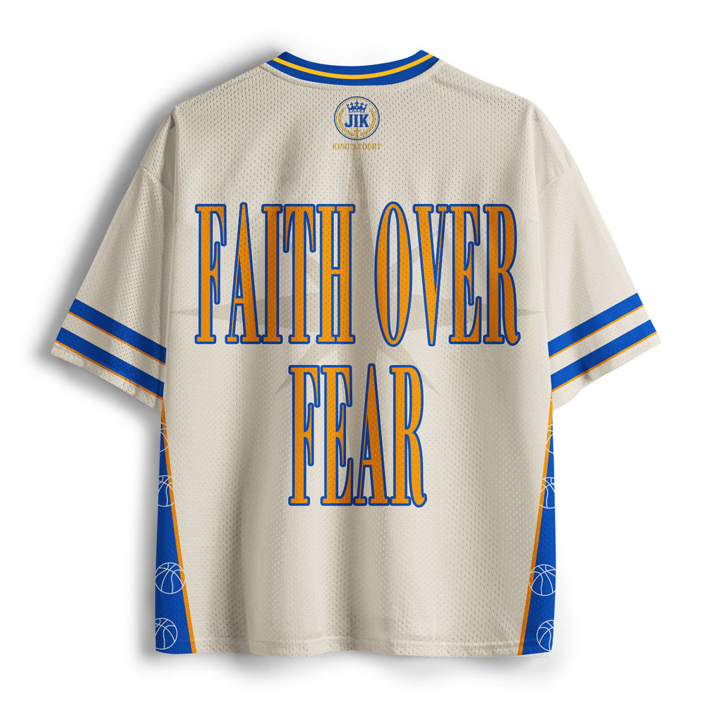 Jesus Is King Christian Mesh Jersey