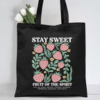 Love And Goodness Christian Canvas Tote Bag