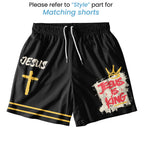 Jesus Is King Christian Mesh Jersey