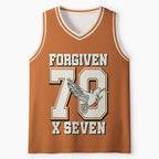 Forgiven Always Christian Mesh Jersey Tank Top
