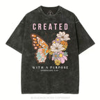 Created With A Purpose Christian Washed T-Shirt