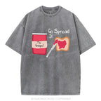 The Gospel Go Spread It Christian Washed T-Shirt