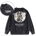 Faith Can Move Mountains Christian Washed Sweatshirt
