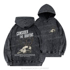 Consider The Ravens Christian Washed Hoodie