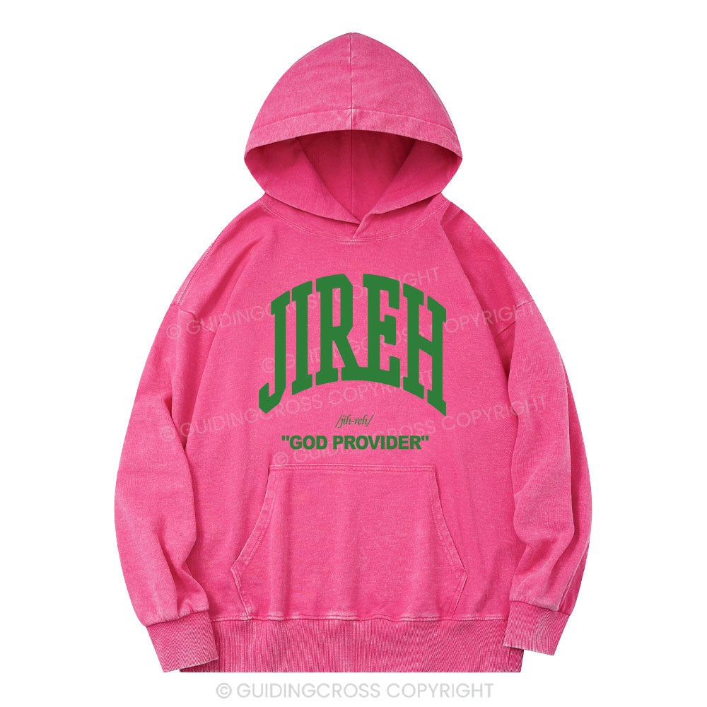 Jireh Christian Washed Hoodie