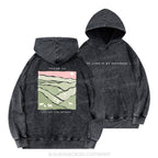 The Lord Is My Shepherd Christian Washed Hoodie