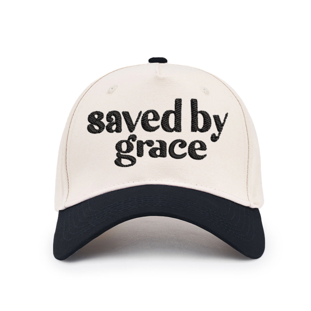 Saved By Grace Christian Trucker Hat