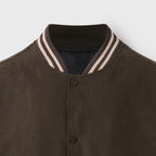 Walk By Faith Christian Color Block Baseball Jacket
