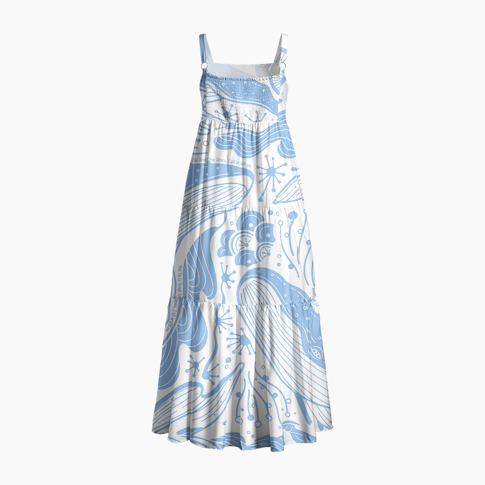 Go Through Deep Waters Christian Maxi Dress