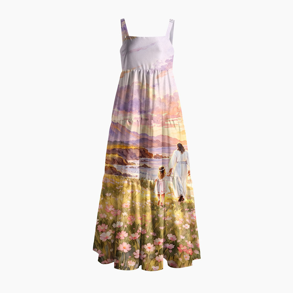 Jesus Loving Kids Christian Maxi Dress