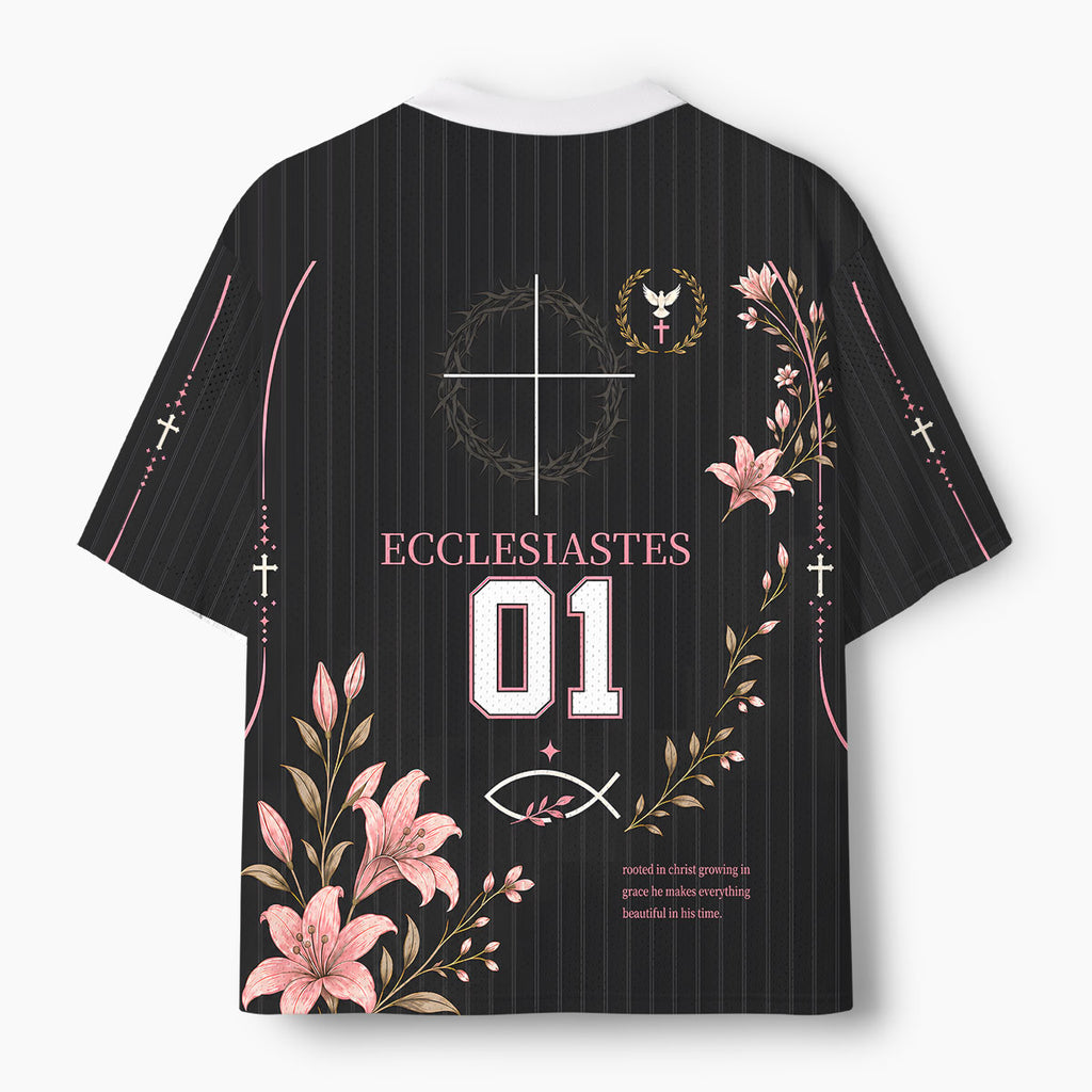 Bloom Where You Are Planted Christian Mesh Jersey