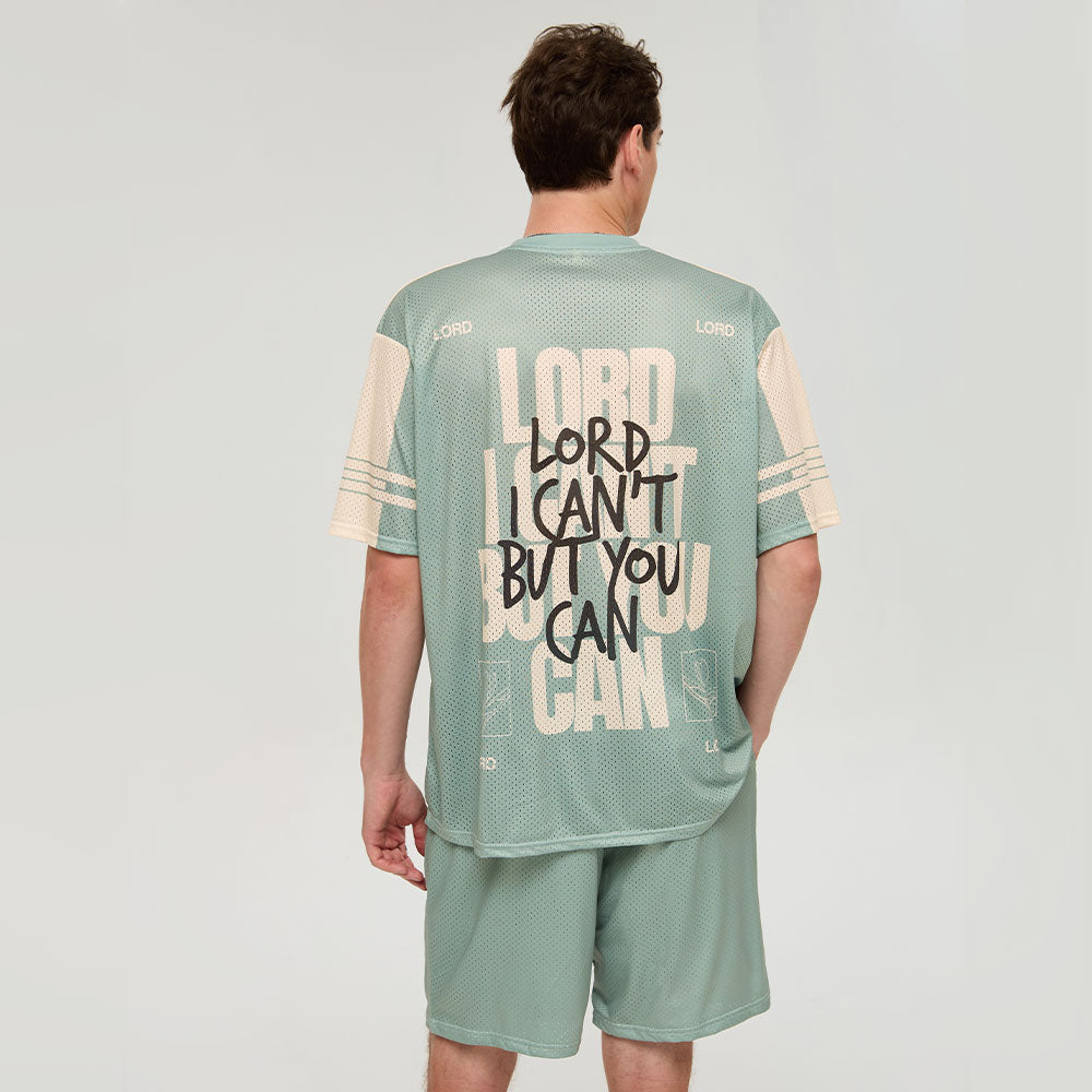 Lord I Can't But You Can Christian Mesh Jersey