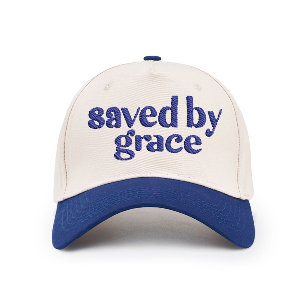Saved By Grace Christian Trucker Hat