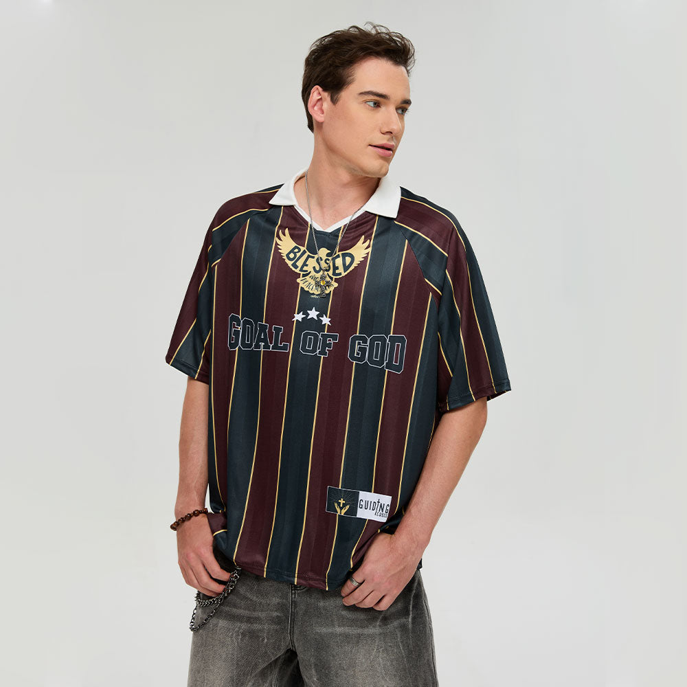 Goal Of God Christian Collar Jersey
