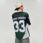 Jesus Christ Christian Collar Jersey