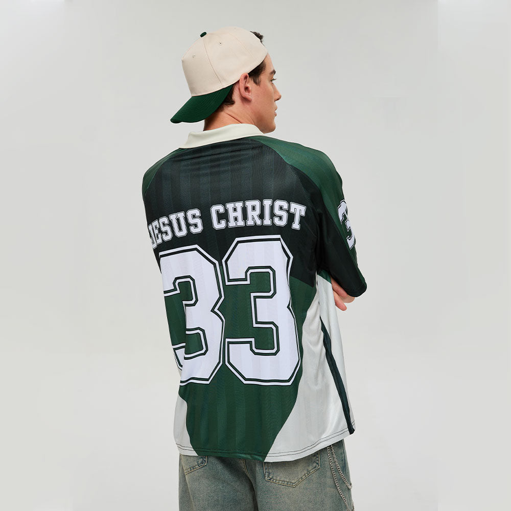Jesus Christ Christian Collar Jersey