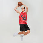 Psalm 23 Red Christian Mesh Jersey Tank Top