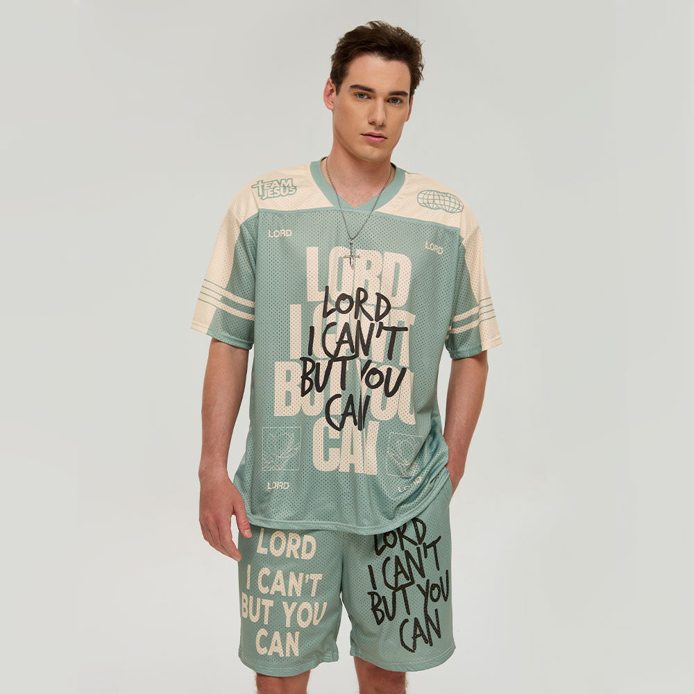Lord I Can't But You Can Christian Mesh Jersey